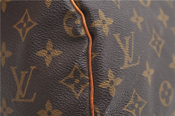 Authentic Louis Vuitton Monogram Speedy 30 Hand Boston Bag M41526 LV 6361D