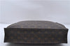 Authentic Louis Vuitton Monogram Sac Plat Hand Bag M51140 LV 6363D