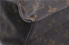 Authentic Louis Vuitton Monogram Sac Plat Hand Bag M51140 LV 6363D