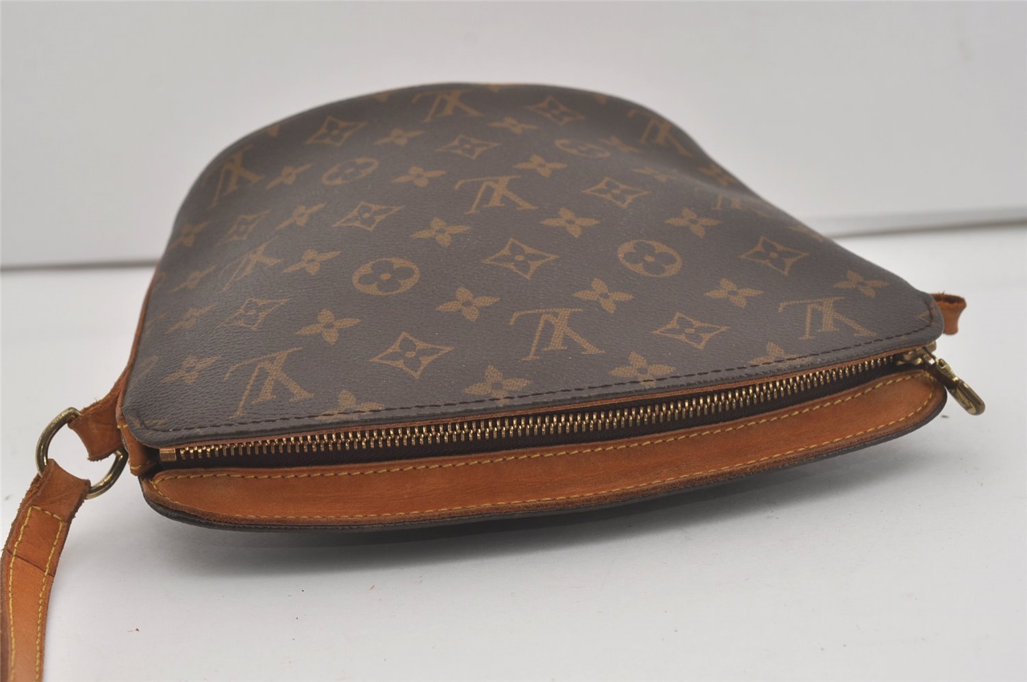 Authentic Louis Vuitton Monogram Drouot Shoulder Cross Bag M51290 LV Junk 6363I