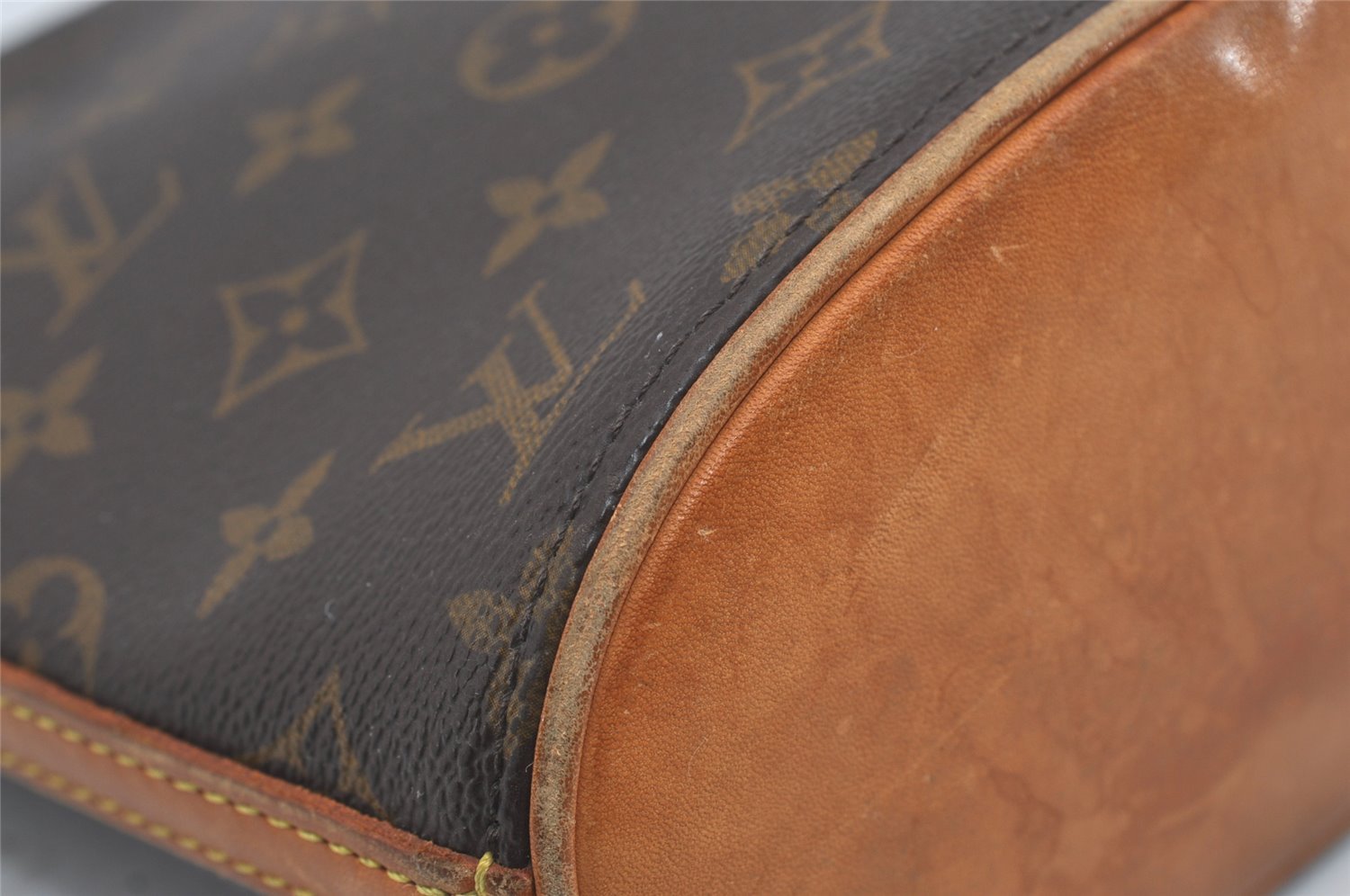 Authentic Louis Vuitton Monogram Drouot Shoulder Cross Bag M51290 LV Junk 6363I