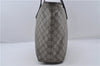 Authentic GUCCI Shoulder Tote Bag GG PVC Leather 181084 Brown 6364D