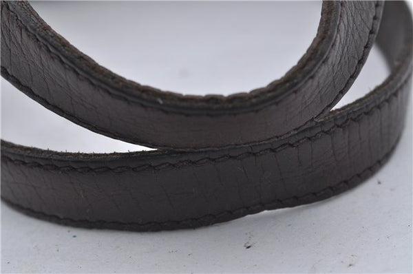 Authentic GUCCI Shoulder Tote Bag GG PVC Leather 181084 Brown 6364D