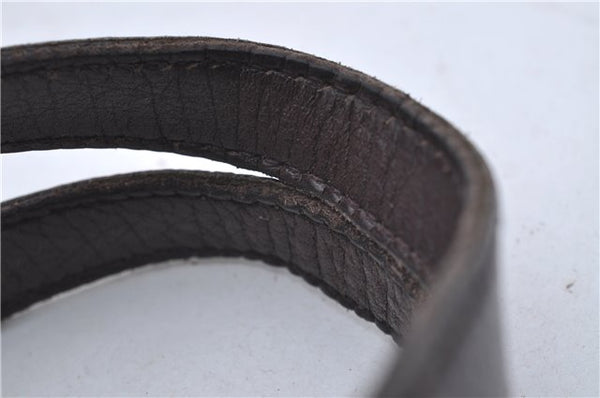 Authentic GUCCI Shoulder Tote Bag GG PVC Leather 181084 Brown 6364D