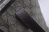 Authentic GUCCI Shoulder Tote Bag GG PVC Leather 181084 Brown 6364D
