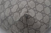 Authentic GUCCI Shoulder Tote Bag GG PVC Leather 181084 Brown 6364D