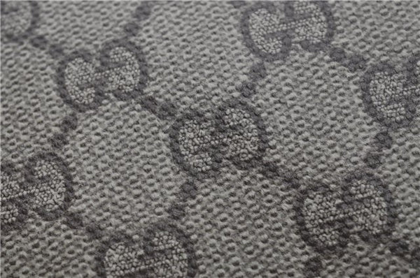 Authentic GUCCI Shoulder Tote Bag GG PVC Leather 181084 Brown 6364D