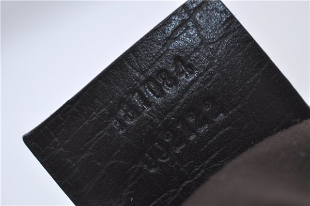 Authentic GUCCI Shoulder Tote Bag GG PVC Leather 181084 Brown 6364D