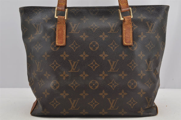 Authentic Louis Vuitton Monogram Cabas Piano Shoulder Tote Bag M51148 Junk 6364I