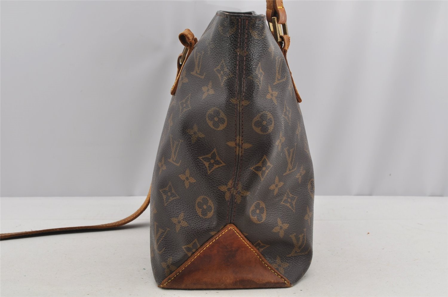 Authentic Louis Vuitton Monogram Cabas Piano Shoulder Tote Bag M51148 Junk 6364I