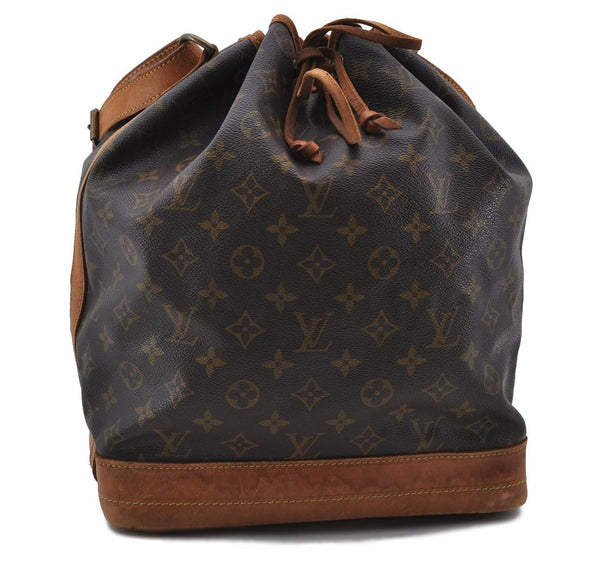 Authentic LOUIS VUITTON Monogram Noe Shoulder Bag M42224 LV 6365C