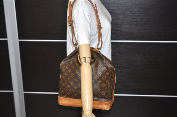Authentic LOUIS VUITTON Monogram Noe Shoulder Bag M42224 LV 6365C