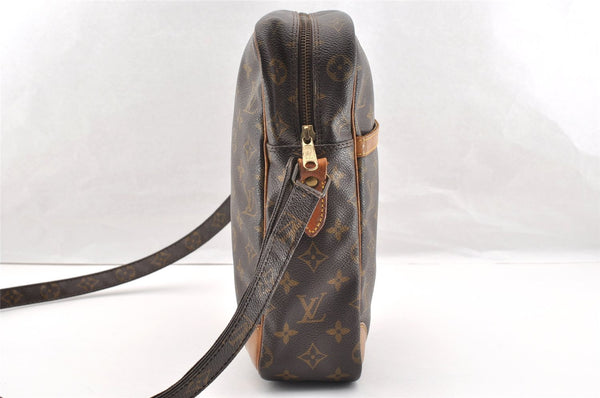Authentic Louis Vuitton Monogram Danube MM Shoulder Cross Bag M45264 LV 6365I