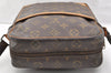 Authentic Louis Vuitton Monogram Danube MM Shoulder Cross Bag M45264 LV 6365I