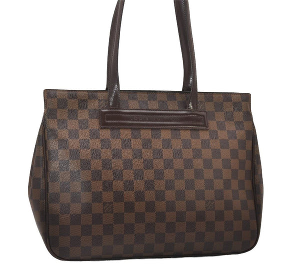 Authentic Louis Vuitton Damier Parioli PM Shoulder Tote Bag N51123 LV 6366I