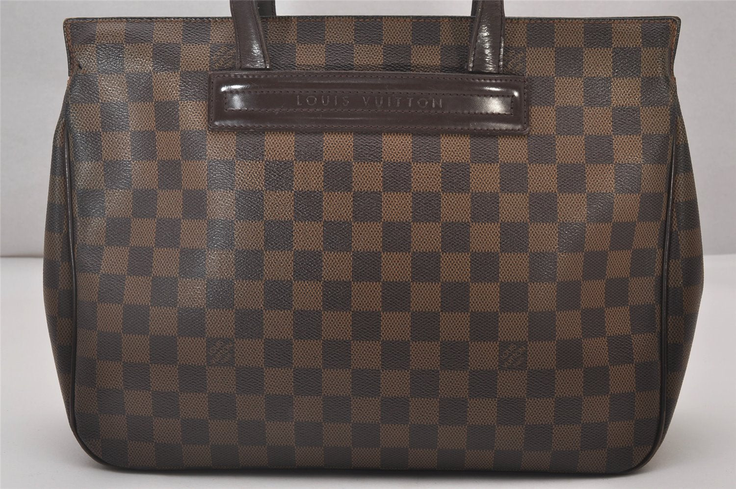 Authentic Louis Vuitton Damier Parioli PM Shoulder Tote Bag N51123 LV 6366I
