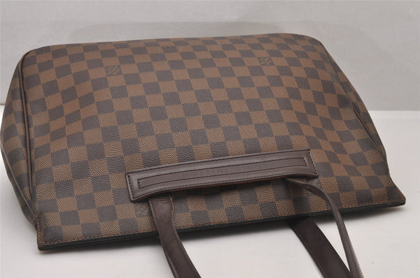 Authentic Louis Vuitton Damier Parioli PM Shoulder Tote Bag N51123 LV 6366I