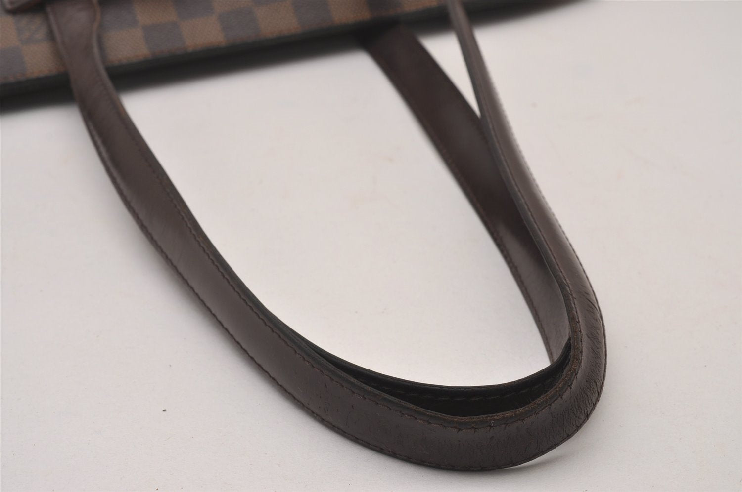 Authentic Louis Vuitton Damier Parioli PM Shoulder Tote Bag N51123 LV 6366I