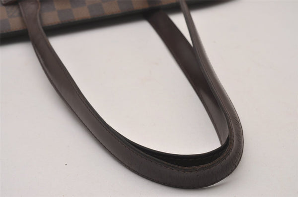 Authentic Louis Vuitton Damier Parioli PM Shoulder Tote Bag N51123 LV 6366I