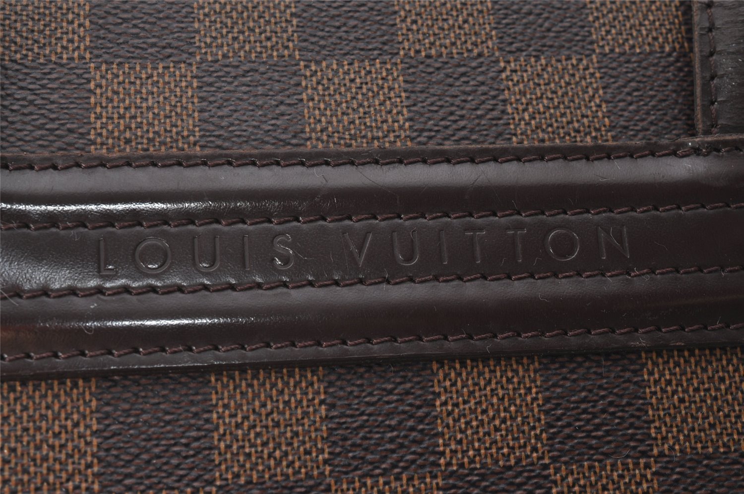 Authentic Louis Vuitton Damier Parioli PM Shoulder Tote Bag N51123 LV 6366I