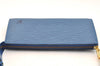 Authentic Louis Vuitton Epi Pochette Accessoires Pouch Blue M52945 LV Junk 6367I
