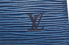 Authentic Louis Vuitton Epi Pochette Accessoires Pouch Blue M52945 LV Junk 6367I