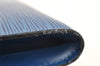 Authentic Louis Vuitton Epi Pochette Accessoires Pouch Blue M52945 LV Junk 6367I