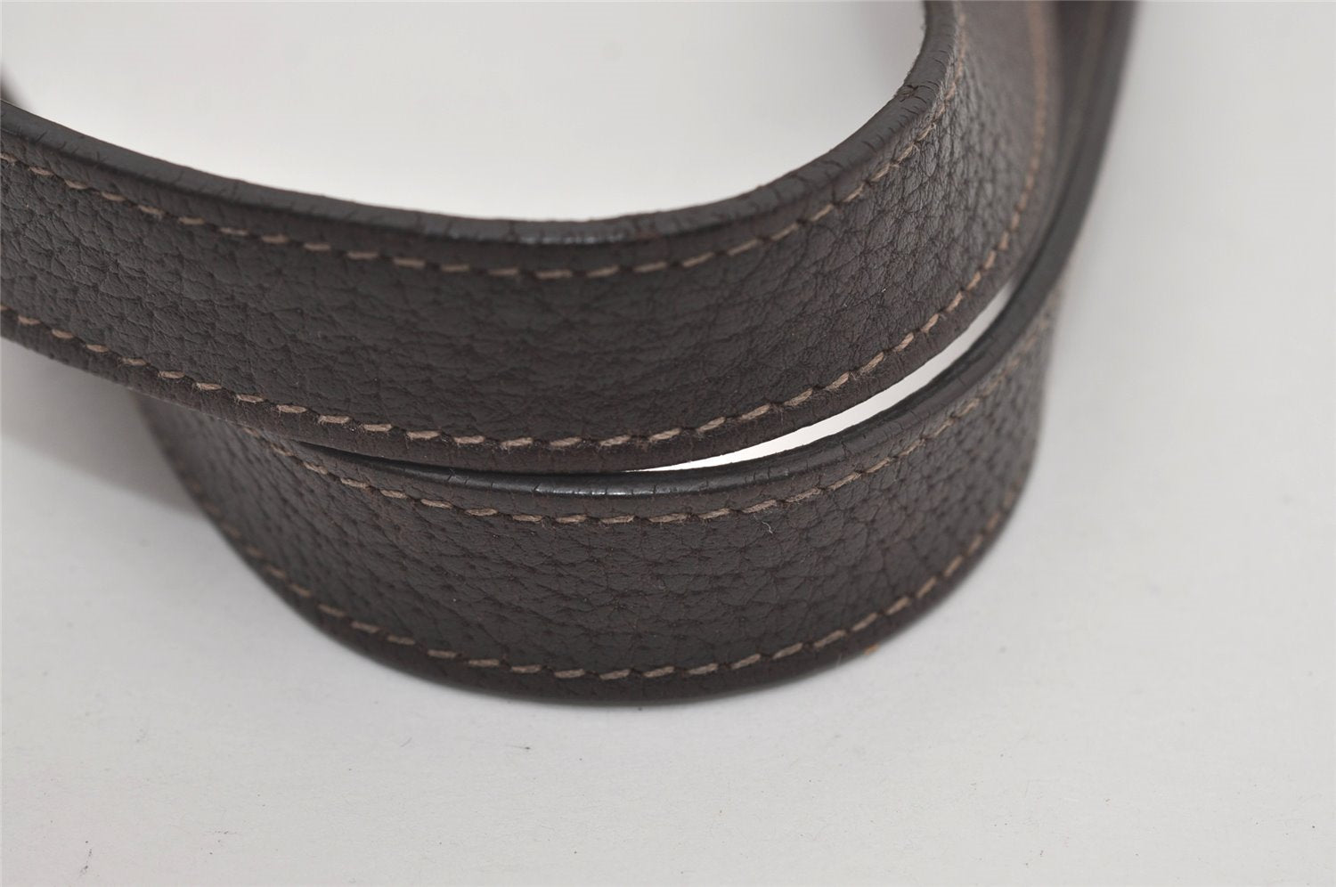 Authentic GUCCI Abbey Shoulder Tote Bag GG Canvas Leather 130736 Brown 6368I