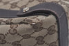 Authentic GUCCI Abbey Shoulder Tote Bag GG Canvas Leather 130736 Brown 6368I