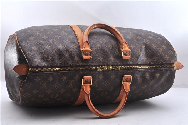 Authentic Louis Vuitton Monogram Keepall 50 Travel Boston Bag M41426 LV 6369E