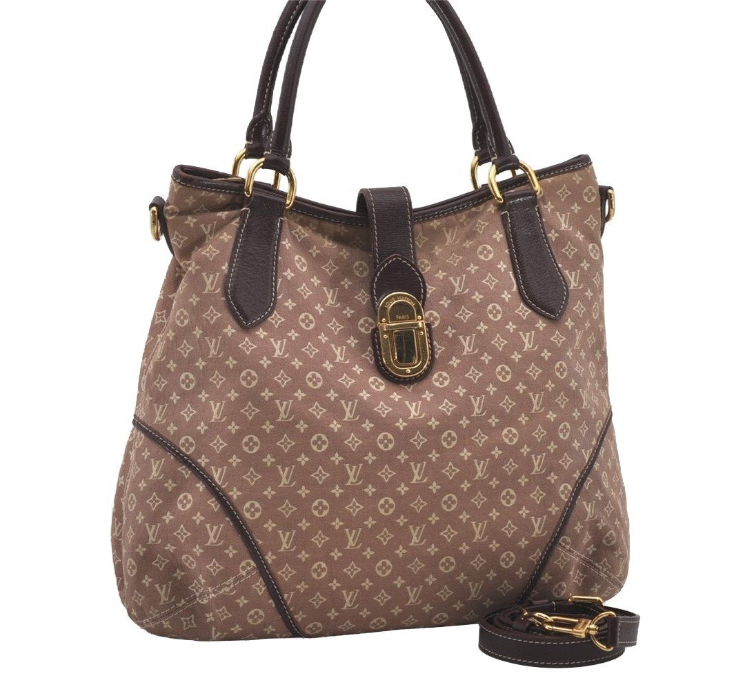 Authentic Louis Vuitton Monogram Idylle Elegie 2Way Tote Bag M56698 Pink 6369I