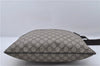 Authentic GUCCI Shoulder Cross Body Bag GG PVC Leather 141198 Brown 6372D