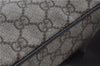 Authentic GUCCI Shoulder Cross Body Bag GG PVC Leather 141198 Brown 6372D