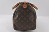 Authentic Louis Vuitton Monogram Speedy 30 Hand Boston Bag M41526 LV 6372I