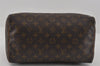 Authentic Louis Vuitton Monogram Speedy 30 Hand Boston Bag M41526 LV 6372I