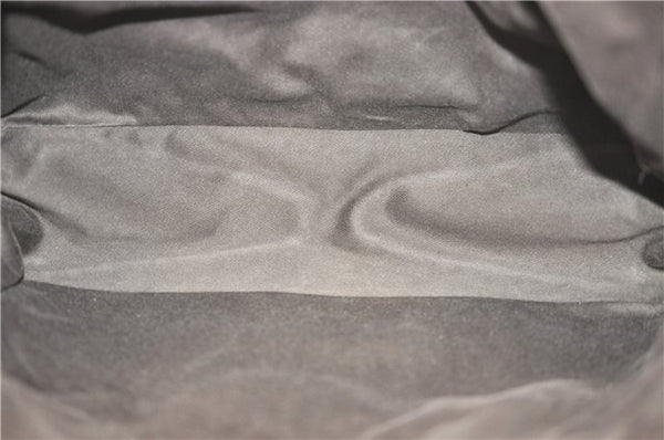 Authentic GUCCI Shoulder Tote Bag GG Canvas Leather 113017 Brown 6373D