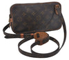 Auth Louis Vuitton Monogram Marly Bandouliere Shoulder Cross Bag M51828 LV 6374D