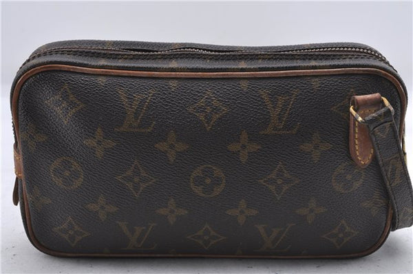 Auth Louis Vuitton Monogram Marly Bandouliere Shoulder Cross Bag M51828 LV 6374D