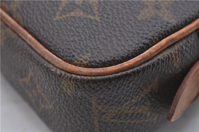 Auth Louis Vuitton Monogram Marly Bandouliere Shoulder Cross Bag M51828 LV 6374D