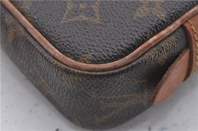 Auth Louis Vuitton Monogram Marly Bandouliere Shoulder Cross Bag M51828 LV 6374D