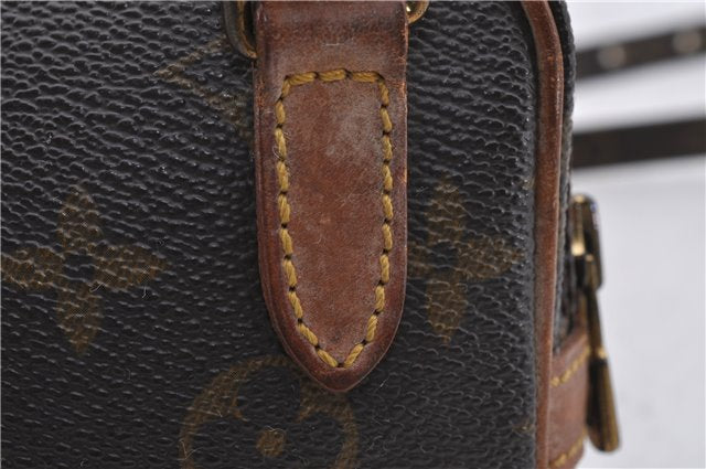 Auth Louis Vuitton Monogram Marly Bandouliere Shoulder Cross Bag M51828 LV 6374D