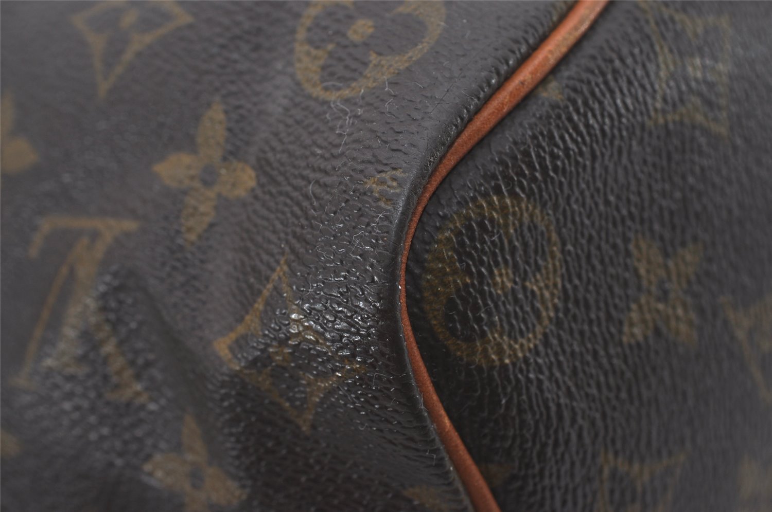 Authentic Louis Vuitton Monogram Speedy 35 Hand Boston Bag M41524 LV Junk 6376I