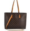 Authentic Louis Vuitton Monogram Luco Shoulder Tote Bag M51155 LV Junk 6377I