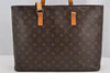 Authentic Louis Vuitton Monogram Luco Shoulder Tote Bag M51155 LV Junk 6377I