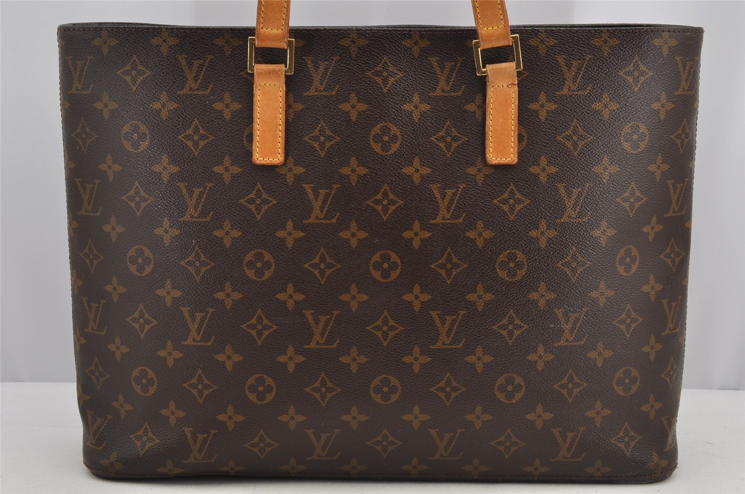 Authentic Louis Vuitton Monogram Luco Shoulder Tote Bag M51155 LV Junk 6377I