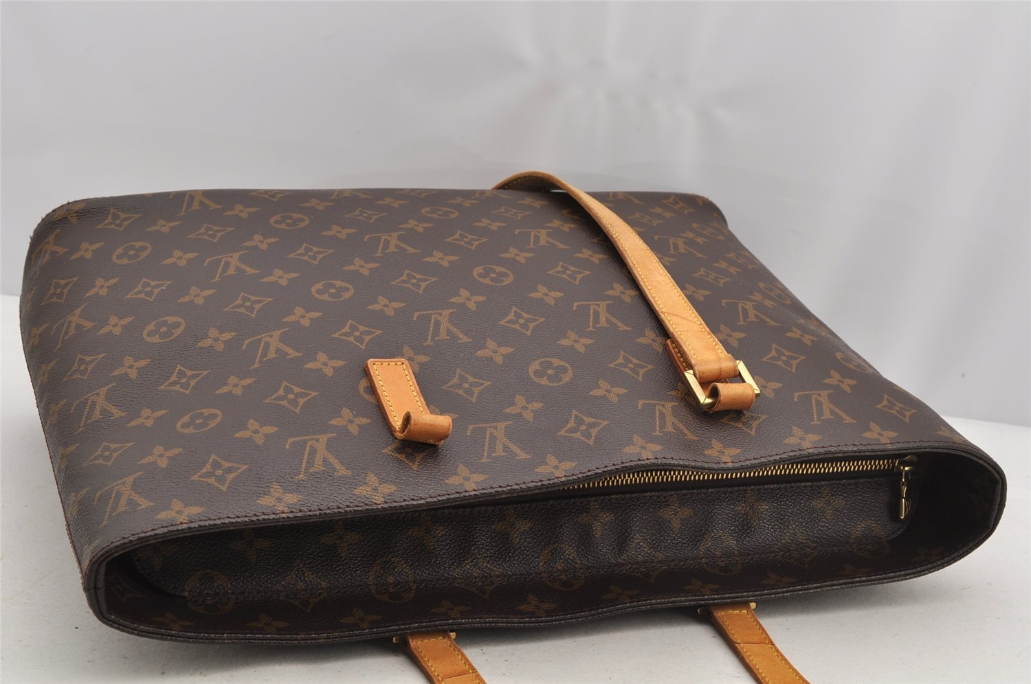 Authentic Louis Vuitton Monogram Luco Shoulder Tote Bag M51155 LV Junk 6377I
