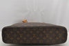 Authentic Louis Vuitton Monogram Luco Shoulder Tote Bag M51155 LV Junk 6377I