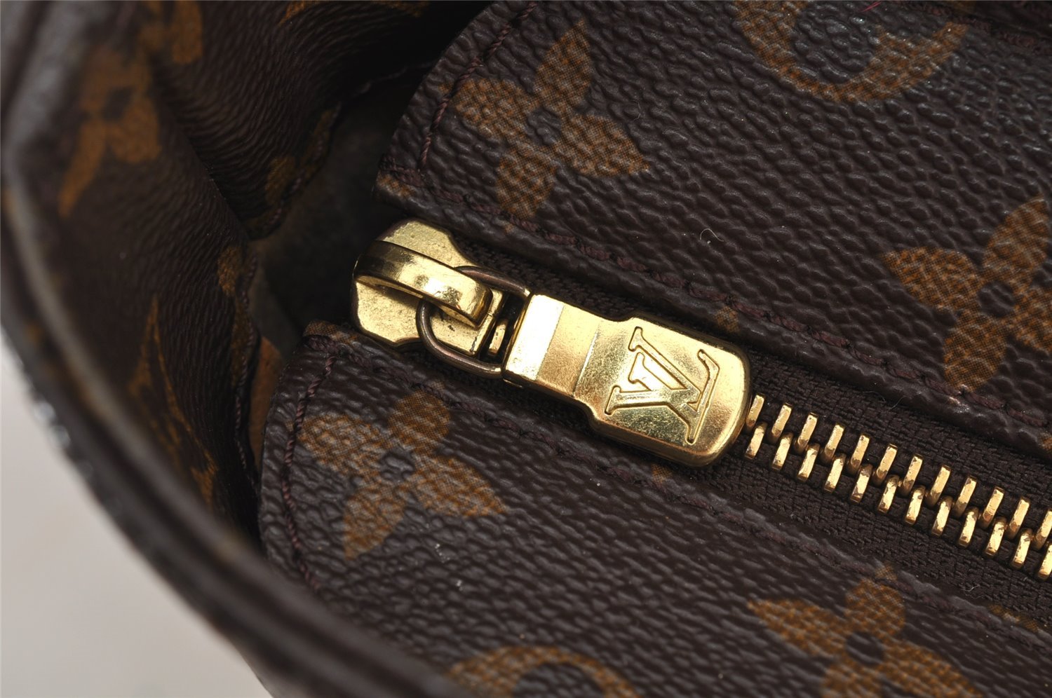 Authentic Louis Vuitton Monogram Luco Shoulder Tote Bag M51155 LV Junk 6377I