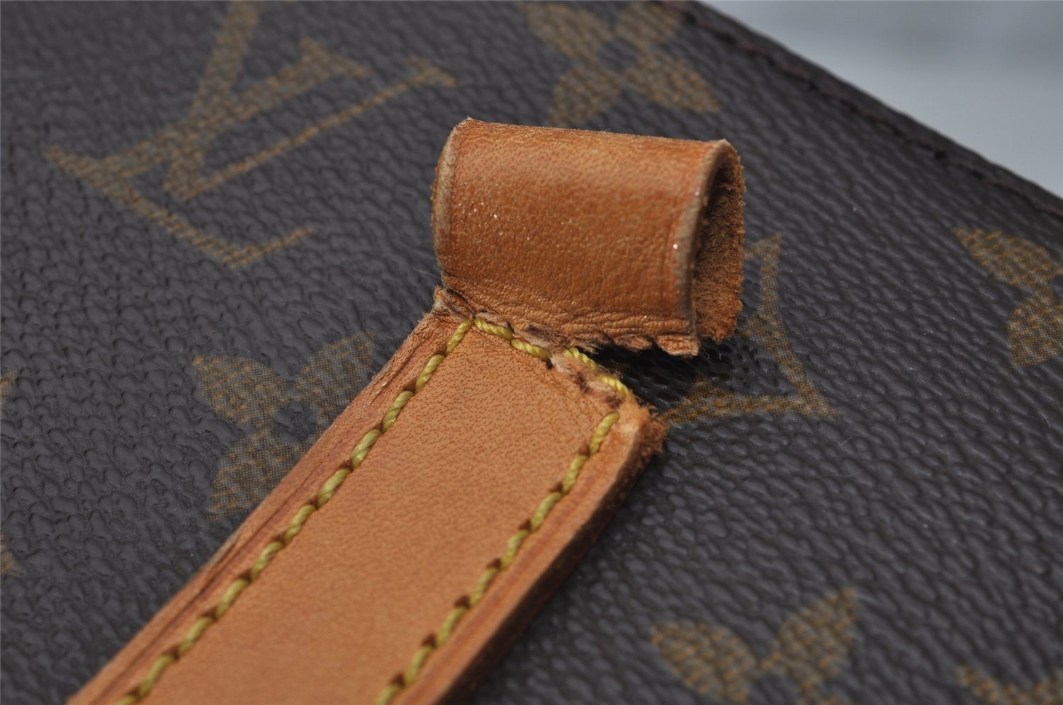 Authentic Louis Vuitton Monogram Luco Shoulder Tote Bag M51155 LV Junk 6377I