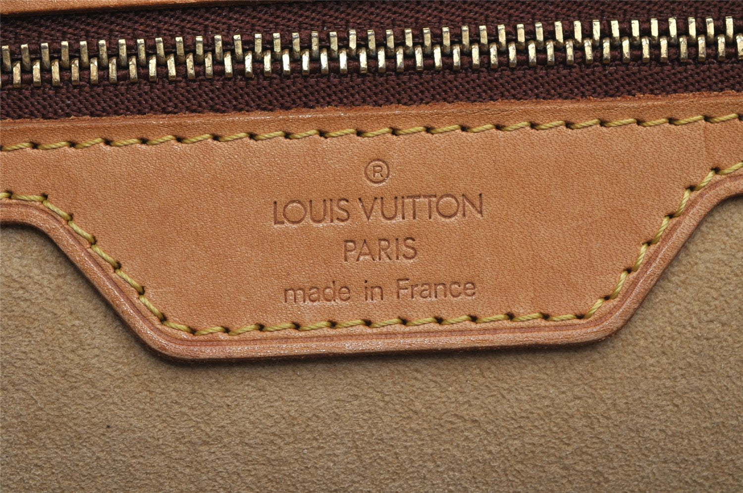 Authentic Louis Vuitton Monogram Luco Shoulder Tote Bag M51155 LV Junk 6377I